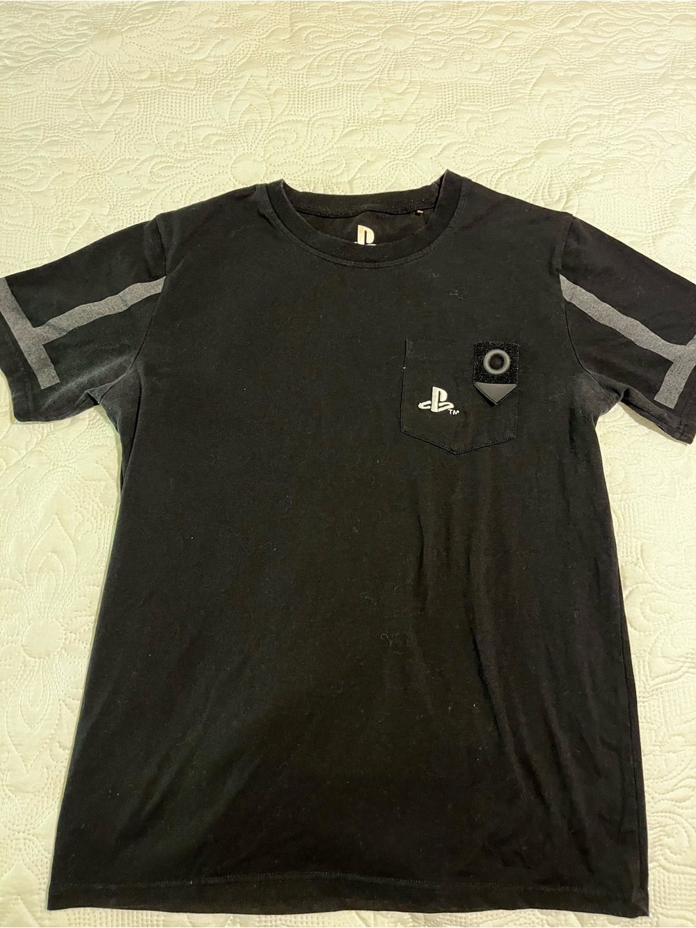 Sony PlayStation Black Short Sleeve Pocket Tee